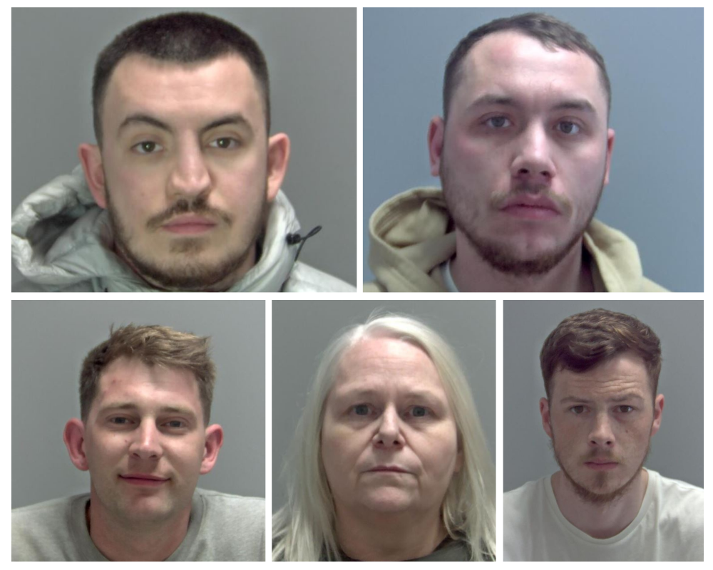 Five jailed for total of 23 years for large scale drug supply across ...